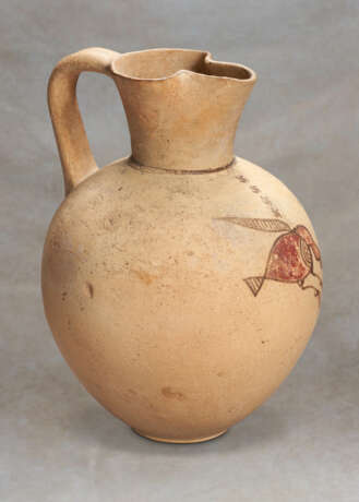 A CYPRIOT BICHROME WARE POTTERY JUG - фото 2