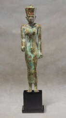 AN EGYPTIAN BRONZE NEITH