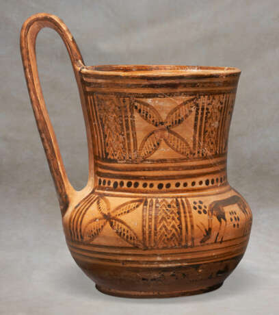 AN ATTIC POTTERY TANKARD - Foto 2