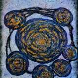 Magic seven Perles acrilic paint on canvas Abstraction géométrique abstractdecor Lettonie 2022 - photo 1
