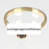 Ring mit rotem Diamant - GG 375 - zurückgezogen/withdrawn - Foto 1