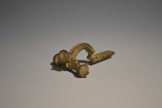 Ancient Roman Knob Fibula - Foto 3