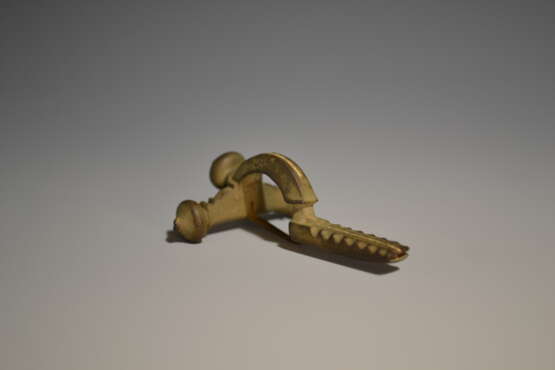 Ancient Roman Knob Fibula - Foto 5