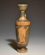 Classical Greece. Ancient Attic Red Figure Lekythos