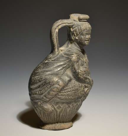 Ancient Egyptian Alexandrian Figural Flask - фото 1