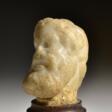 Ancient Roman Marble Head Of Silenus - Archives des enchères