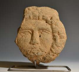 Ancient Archaic Etruscan NENFRO Head Of Medusa