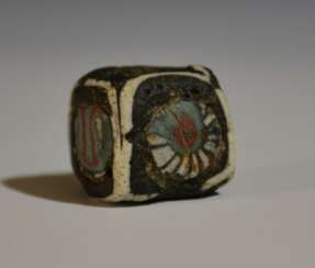 Ancient Hellenistic Multi Colored Glass Bead