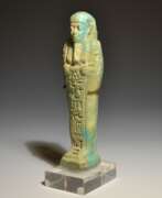 Ancient Art and Excavations (Collectibles). Ancient Egyptian Faience Shabti
