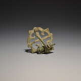 Ancient Roman Bronze Axe Fibula - фото 2