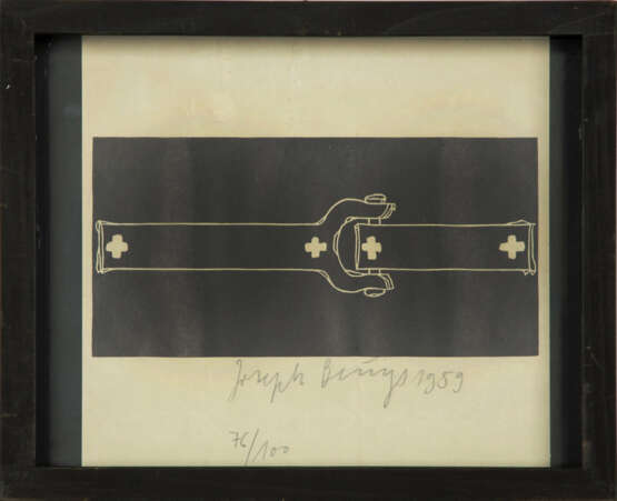 Joseph Beuys (1921 Kleve - 1986 Düsseldorf) (F). Kettenglied - Foto 1