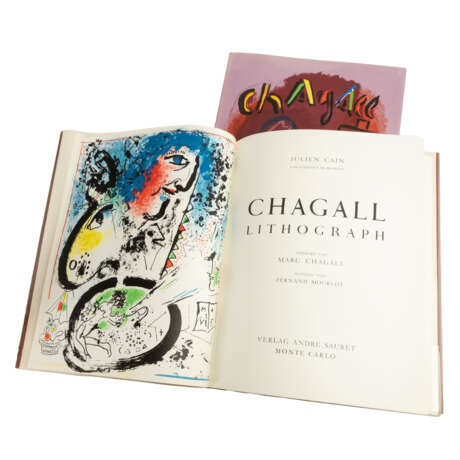 Marc Chagall (1887 Witebsk - 1985 Paul de Vence) (F). Werkverzeichnis der Lithografien - Foto 3