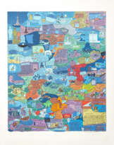 Öyvind Fahlström (1928 Sao Paulo - 1976 Stockholm) (F). 'Column no 2 (Picasso 90)'