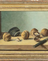 Robert Knaus (1900 Wien - 1975 Freiburg). Stillleben mit Walnüssen