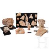 16 Terrakotten, griechisch, 6. - 1. Jhdt v. Chr. - Foto 1