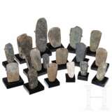 18 neolithische Steinbeile, 4. Jtsd. v. Chr. - Foto 1
