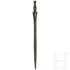 Bronzenes Griffzungenschwert vom Typ Lengenfeld (Stufe Hallstatt C), 8. Jhdt. v. Chr.