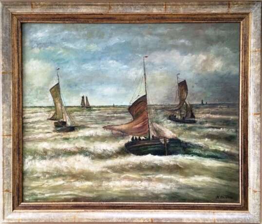 «N. Mesdag. Les navires dans la mer déchaînée c. XIX - n. XX siècles» - photo 1