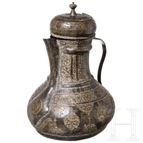 Mokkakanne aus graviertem Kupfer, osmanisch, 18. Jhdt. - photo 1