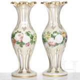 Zwei Vasen, Atelier Hoffmann in Karlsbad oder Josephinenhütte in Schreiberhau, Mitte 19. Jhdt. - photo 1