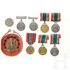Königreich Libyen - acht Medaillen