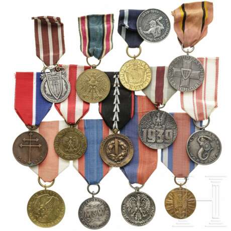14 Medaillen, 20. Jhdt. - photo 1