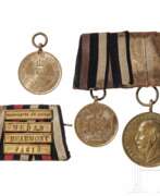 Kingdom of Hanover (1814-1866). Auszeichnungen eines Teilnehmers der Kriege 1866 und 1870/71