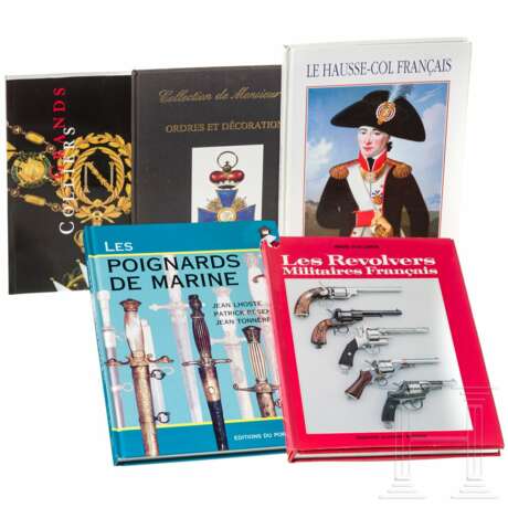 Fünf französische Militaria-Bücher, 1985 - 1997 - фото 1