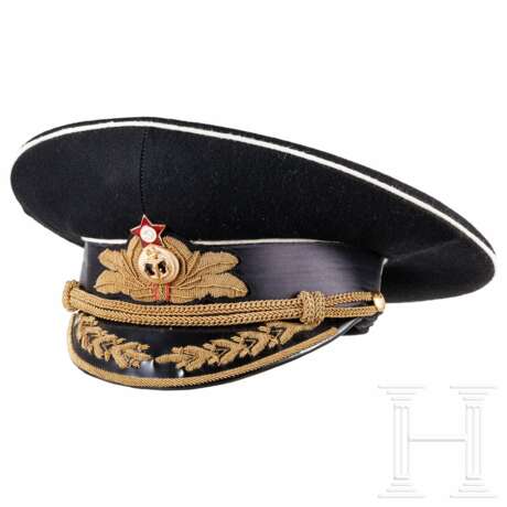 Schirmmütze für einen Admiral der Kriegsmarine, Sowjetunion, ab 1989 - photo 1