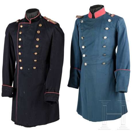 Zwei lange zweireihige Uniformröcke, deutsch, 1900 - фото 1