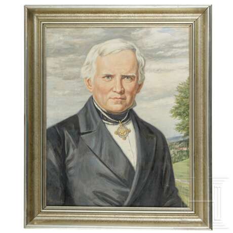 Alfred Bernert - Portrait des Naturforschers Christian Gottfried Ehrenberg (1795 - 1876) - фото 1