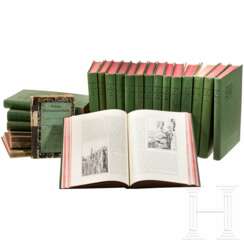 "Zeitschrift des Deutschen und Österreichischen Alpenvereins" - 22 gebundene Jahresausgaben 1901 - 1921