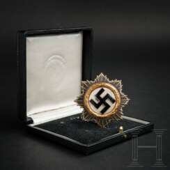 Deutsches Kreuz in Gold im Verleihungsetui