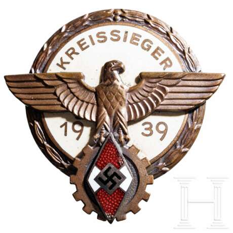 Abzeichen für Kreissieger im Reichsberufswettkampf 1939 - photo 1