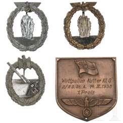 Drei Auszeichnungen der Kriegsmarine