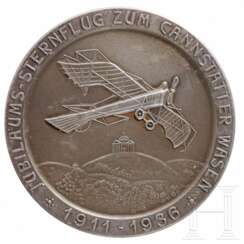 DLV-Plakette "Jubiläums-Sternflug zum Cannstätter Wasen 1911-1936"
