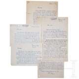 Generaloberst Hans Reinhardt - vier eigenhändige Briefe und eine Danksagungskarte, 1957 - 1959 - photo 1
