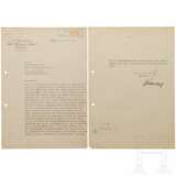SS-Gruf. Karl Hermann Frank - signierter Brief an Heinrich Himmler vom 14.4.1943 - photo 1