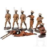 Elastolin sieben Soldaten der abessinischen Armee - photo 1