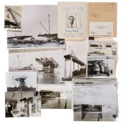 Foto-Nachlass eines dt. Brückenbau-Ingenieurs der 1950/60er Jahre