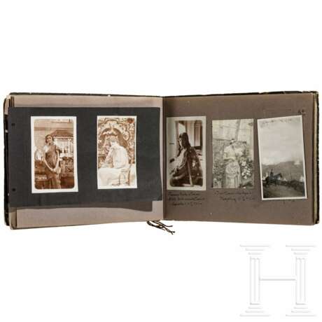Fotoalbum, Indien, 1926-27 - Foto 1