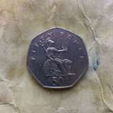 50 pence 2004 UK England Copper-nickel alloy Coin Vereinigtes Königreich 2004 2004 - Foto 2