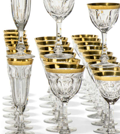 A MOSER `LADY HAMILTON` PATTERN PART GLASS SERVICE - фото 2