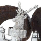 A LATE VICTORIAN SILVER-PLATED INKSTAND - photo 3