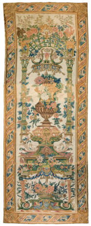 A PAIR OF REGENCE GROS POINT NEEDLEWORK PANELS - фото 3