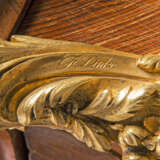 A LOUIS XV-STYLE ORMOLU-MOUNTED KINGWOOD, PARQUETRY AND VERNIS MARTIN MEUBLE D`APPUI - фото 4