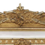 A GERMAN GILTWOOD CONSOLE TABLE AND MIRROR - photo 6