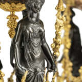 A PAIR OF LOUIS XVI ORMOLU-MOUNTED, PATINATED-BRONZE AND ALABASTRO FIORITO BRULE-PARFUMS - Foto 7