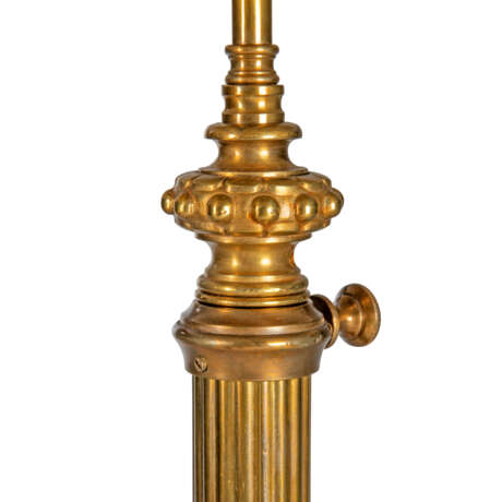 A PAIR OF LACQUERED-BRASS ADJUSTABLE STANDARD LAMPS - photo 3