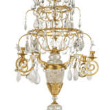 A PAIR OF ORMOLU-MOUNTED ROCK CRYSTAL AND CUT-CRYSTAL FIVE-LIGHT CANDELABRA - photo 5